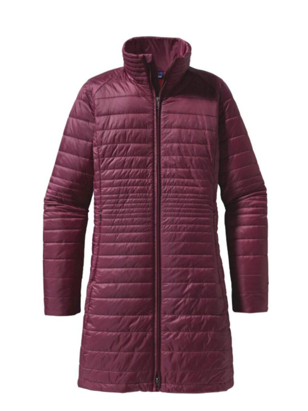 PAGAGONIA Women's Kai Lee Parka Jacket Burgundy / Maroon Size Small